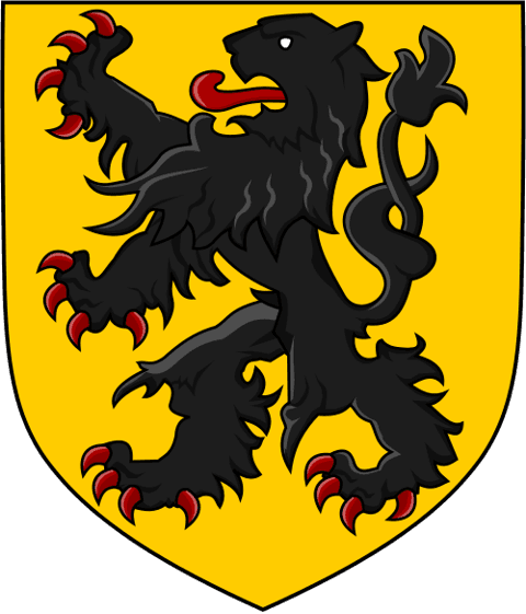 Flanders: or, a lion rampant sable (adopted after the counts in this line)